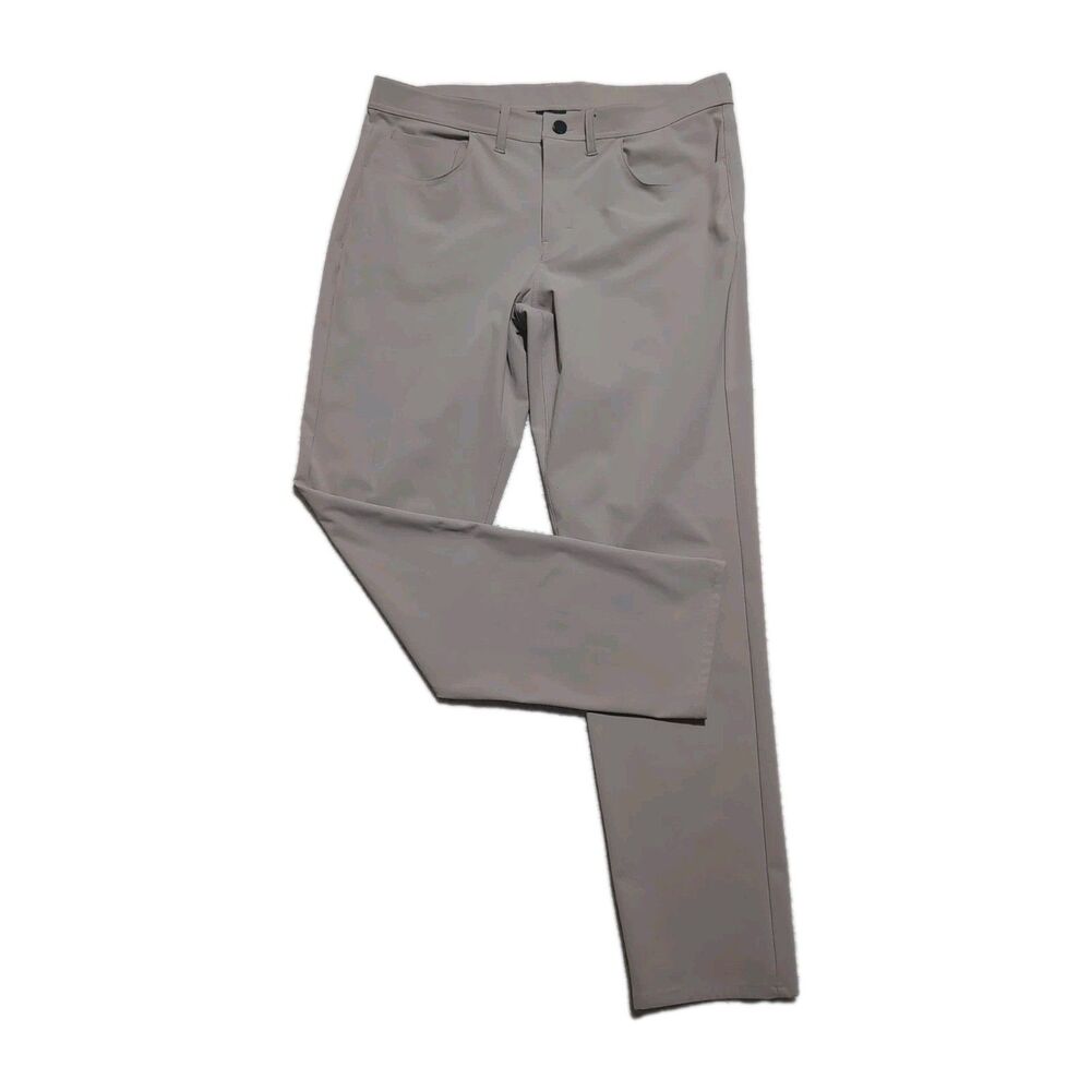 Zella Active Tapered Stretch Commuter Pants Men’s 36x33 Khaki Tan Lightweight